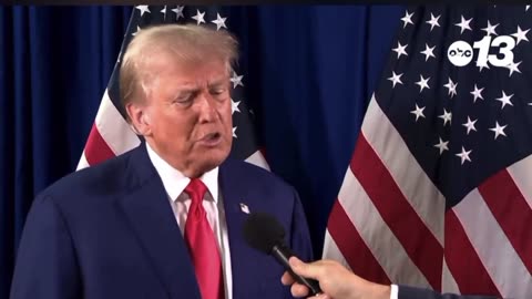President Trump full interview with ABC 13 today