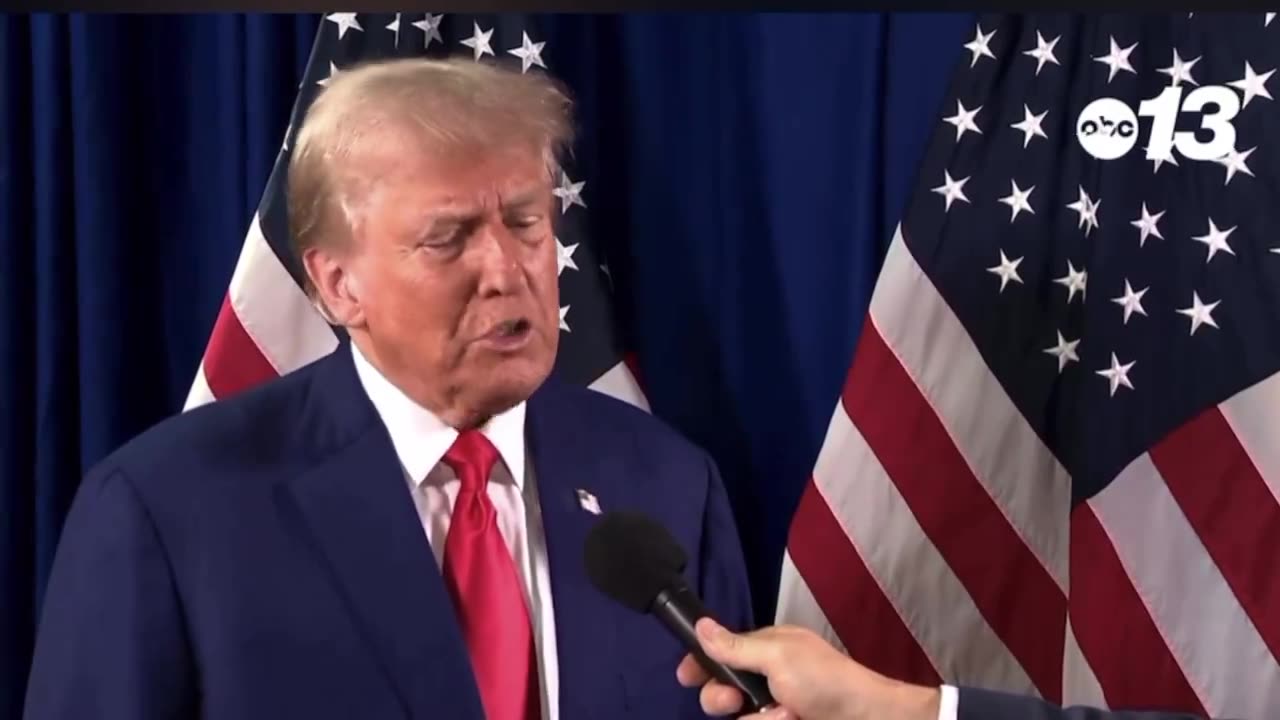 President Trump full interview with ABC 13 today