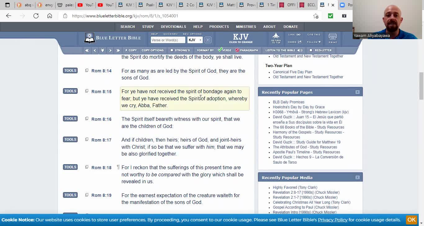 Simple (long winded) ministry on prayer and affirming your faith by calling