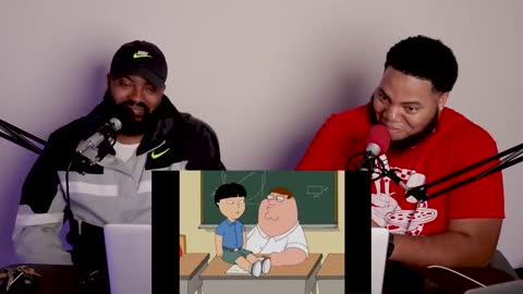 Family Guy stereotype compilation reaction