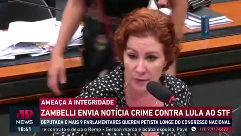 Zambelli triggers STF against Lula, but case falls with Lewandowski