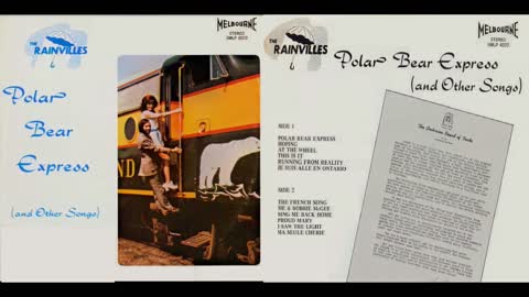 2022 REMASTER - THE RAINVILLES POLAR BEAR ALBUM ORIGINALLY RELEASED 1972