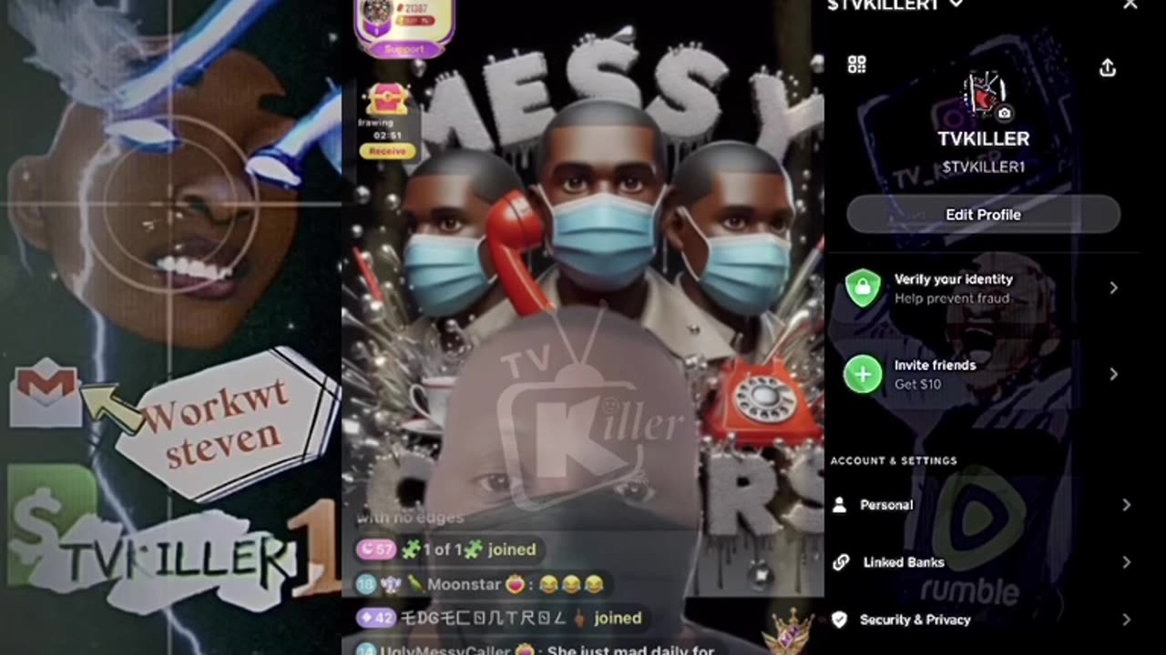 MESSY CALLER POPPING HIS SHIT ABOUT ARIES + A CRAZY PK with MS TERESA