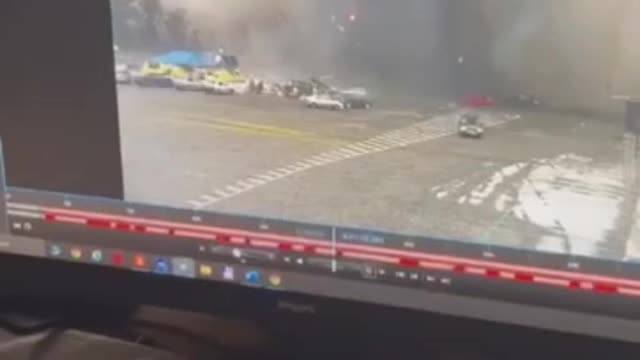 Powerful airstrike in the Kharkiv regional administration, Sumska.