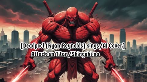 [Deadpool sings/AI Cover] AttackonTitan:FinalSeason TheFinalChapters LinkedHorizon - SaigonoKyojin