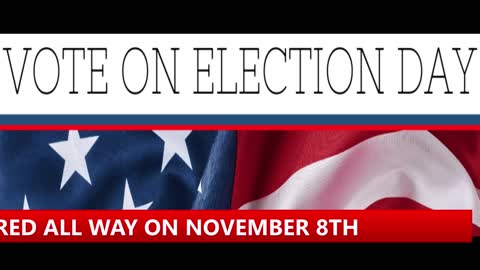 VOTE RED ON ELECTION DAY