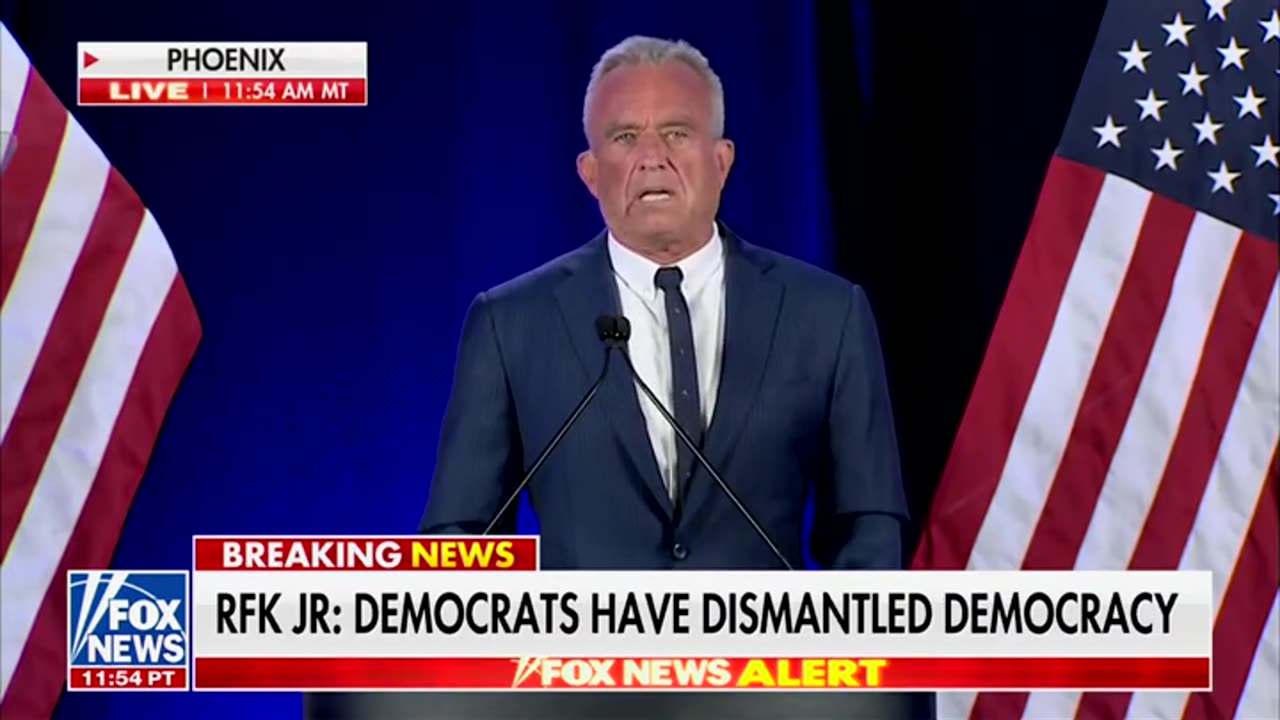 RFK Jr Rips Democrat Party For Sham Nomination Process