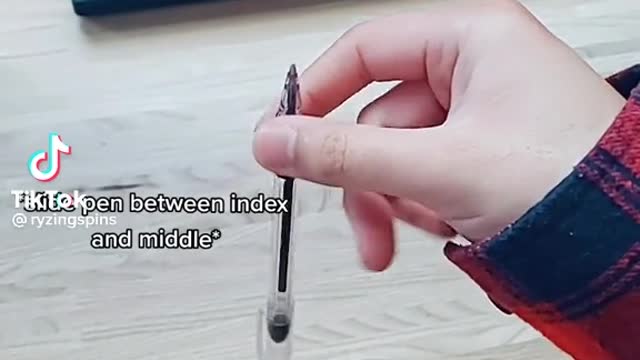 Pen rotating trick