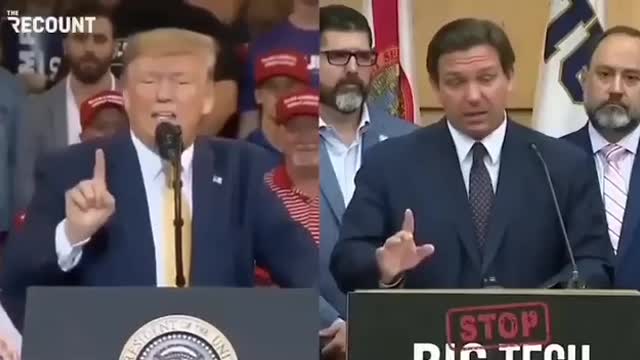 TRUMP VERSUS DESANTIS
