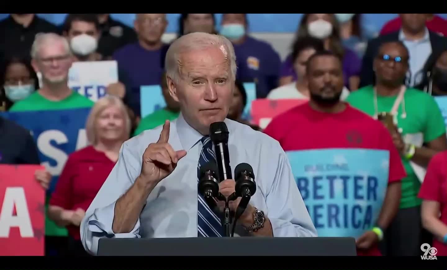 Joe Biden on MAGA Republicans - "They embrace, embrace political violence"