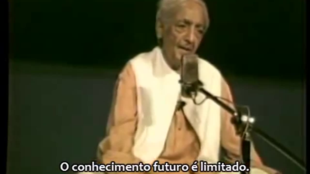 O ciclo infindável da ação e reação - 1984 - Jiddu Krishnamurti