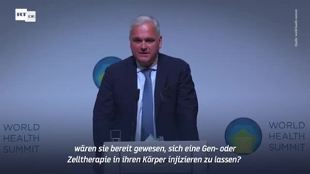 Bayer Vorstand mRNA Impfstoffe sind ein Beispiel für zelluläre Gentherapie