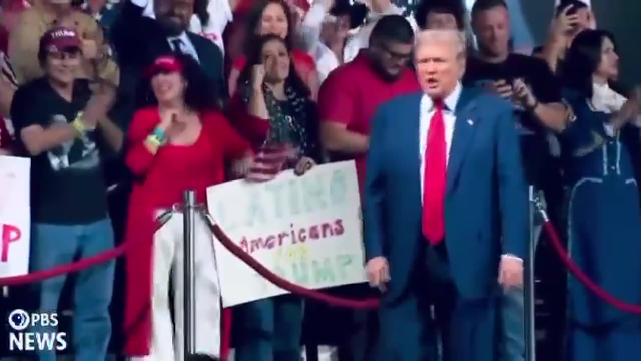 TRUMP BRINGS HIS CLASSIC DANCE MOVES TO ARIZONA