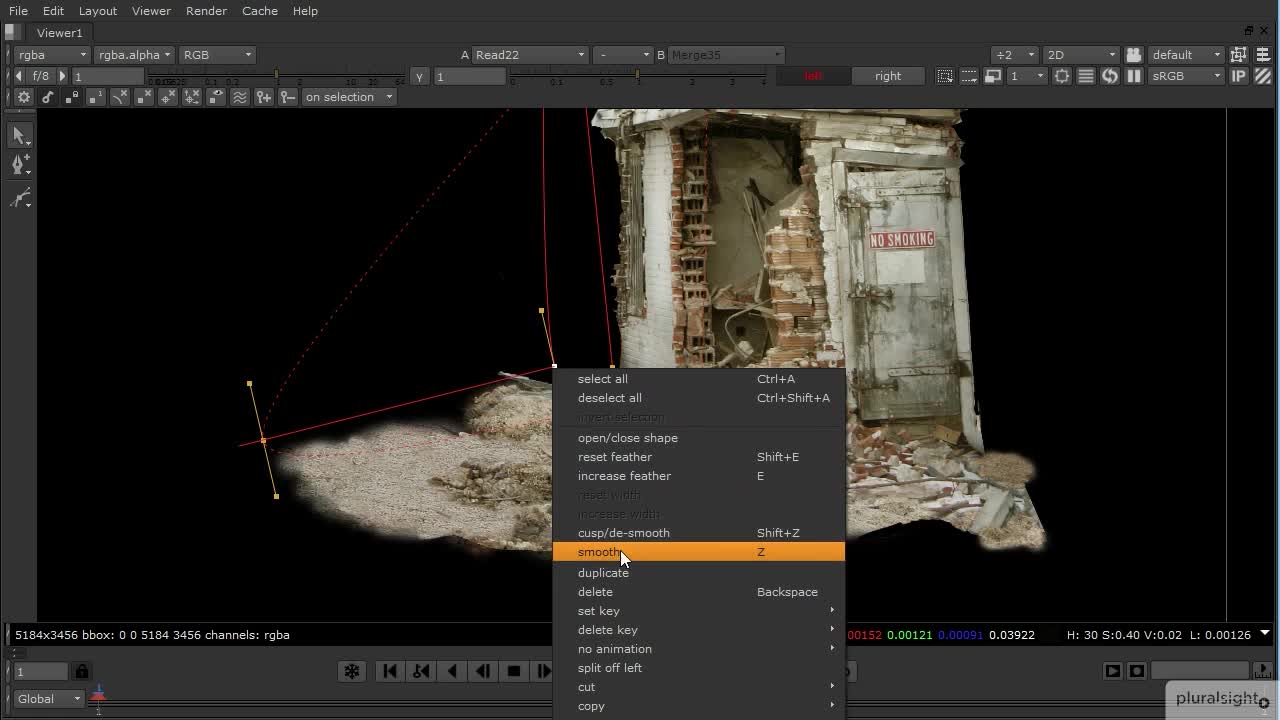 Share how to use the tools in Nuke software