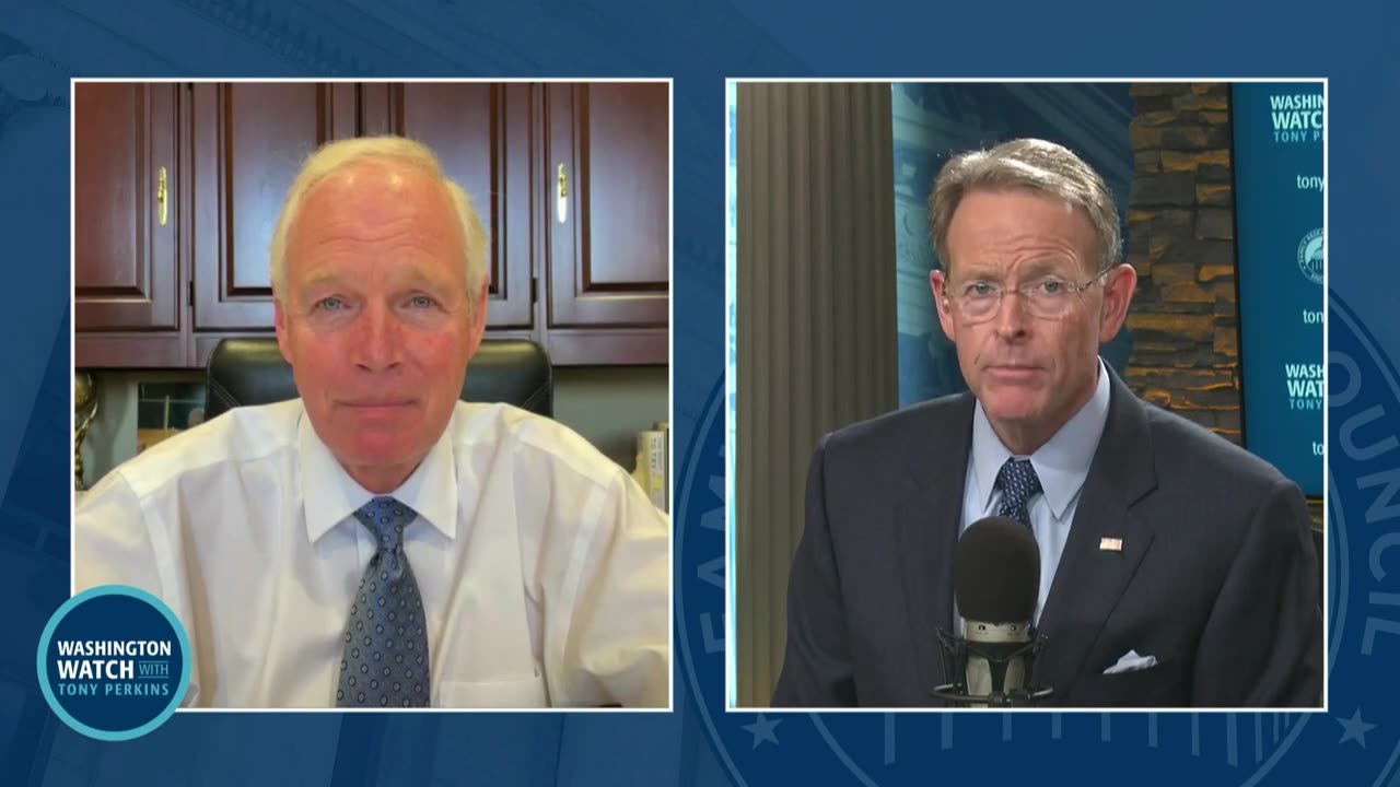 Senator Ron Johnson on Washington Watch with Tony Perkins 4.18.24