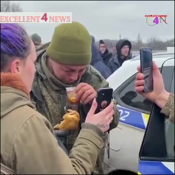 Russian Army arrests Ukrainian Army, talking on live phone with his mother on the phone