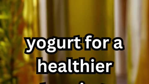 Enjoy creamy dishes with less guilt. #HealthySubstitutes #Yogurt