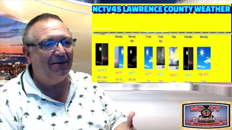 NCTV45 LAWRENCE COUNTY 45 WEATHER WEDNESDAY JUNE 12 2024