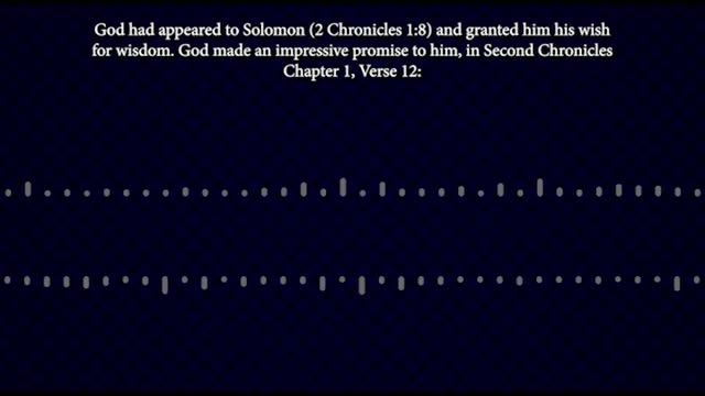 Verify Thy Word! - 2 Chronicles 6:7 - Bruce Tyson - Unprecedented Favor