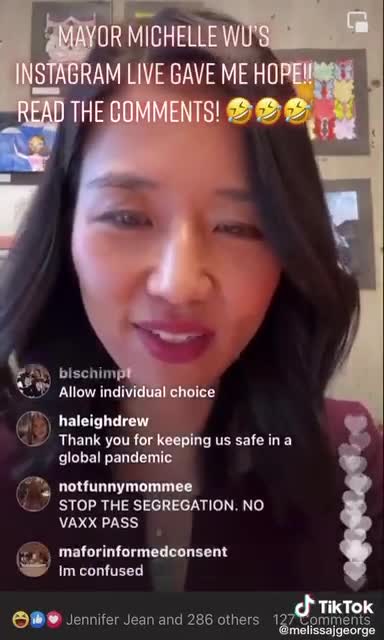 Boston Mayor Lit Up on Instagram Live by Critics Over Vaccine Mandates, COVID Restrictions