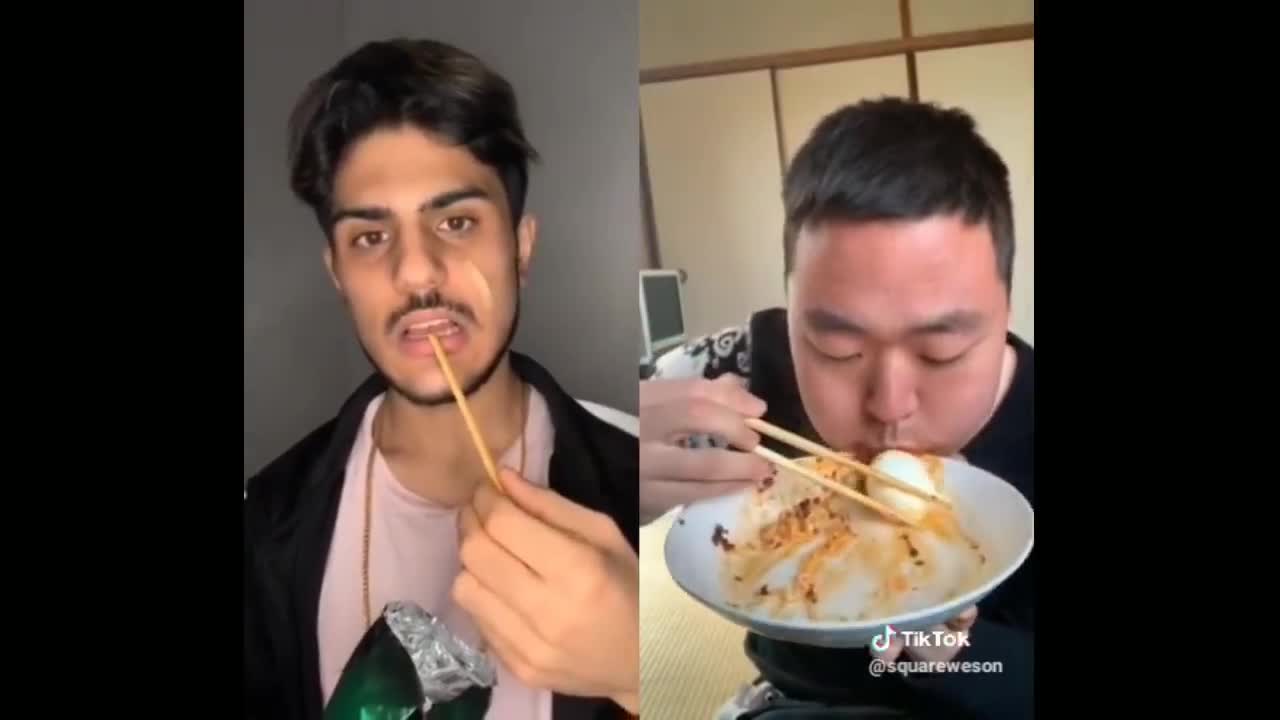 Funny Food Challange On TikTok | Who will win INDIA Vs CHINA | Be Me Stick |