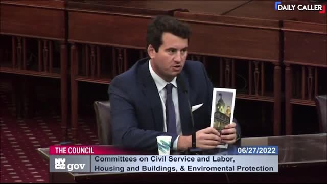 Watch Alex Stein troll the New York City Council