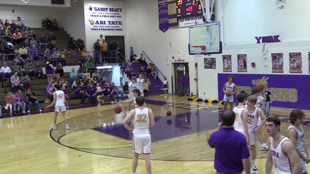 York Institute Boys Basketball 2/26/22