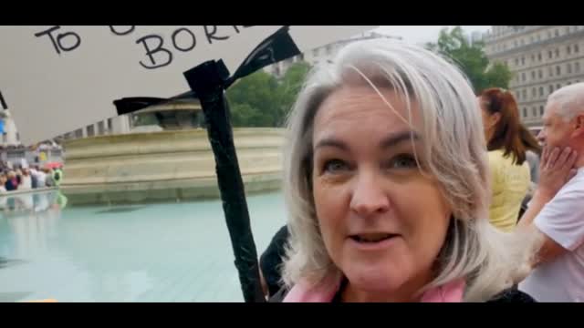 UK ,Thousands Protest Against ‘Fascist’ Vaccine Passports