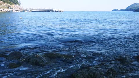 The sound of waves at Bangjukpo Beach