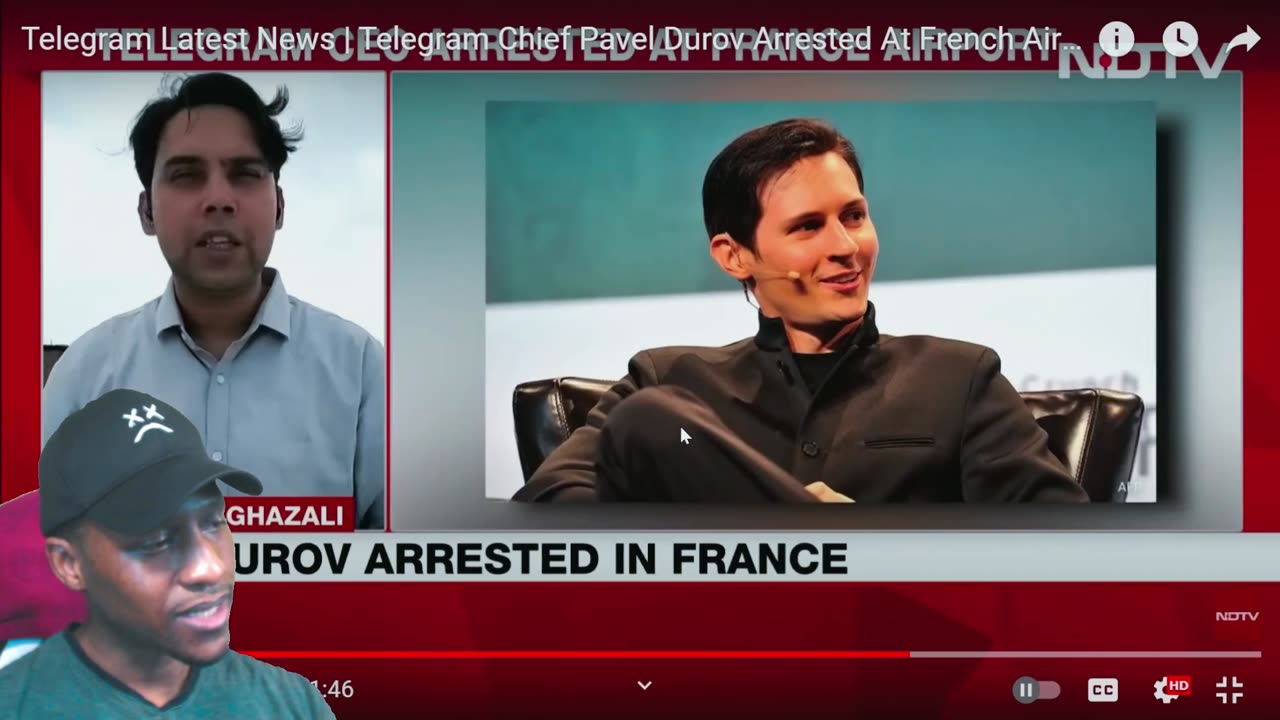 Telegram founder Pavel Durov arrested at French airport for 'lack of moderation' on messaging app