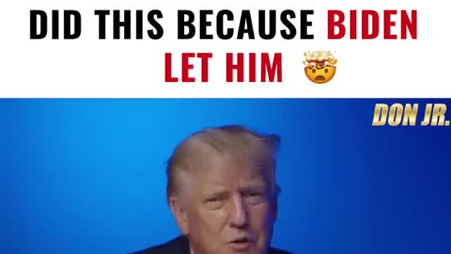 Trump speaks truth about Biden and why Russia invaded Ukraine