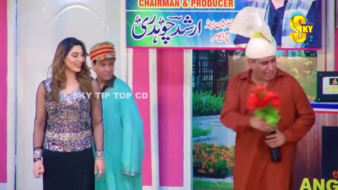 Nasir Chinyoti and Khushboo _ Iftikhar Thakur _ Punjabi Stage Drama _ Mr Gaama _ Comedy Clip 2019