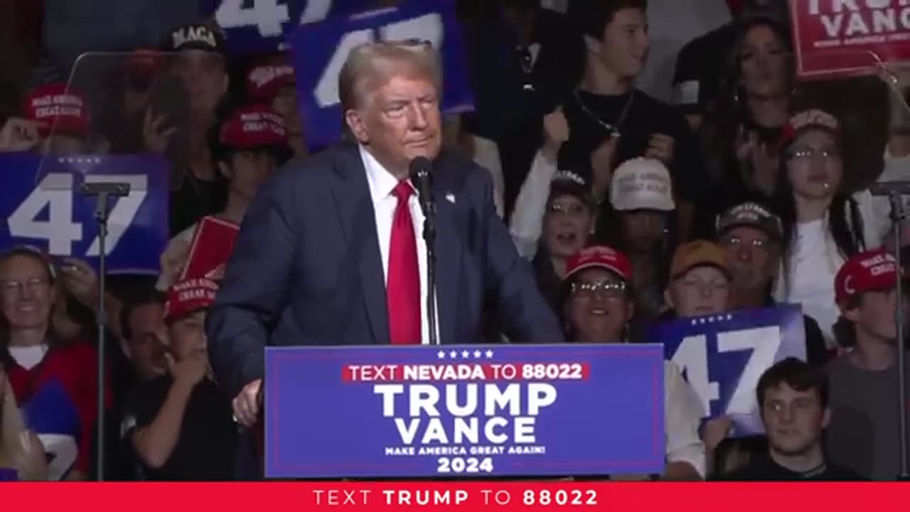 Donald Trump Rally Reno Nevada 10/11/24