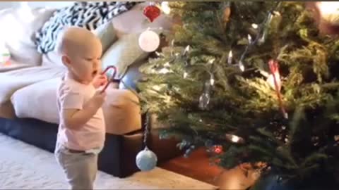 Christmas with a baby