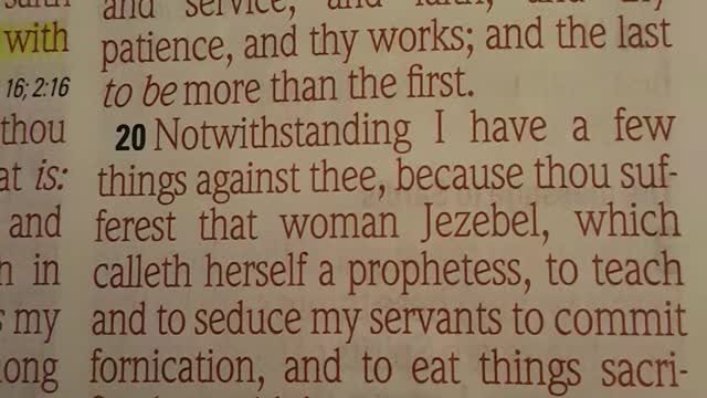 To the angel of the church in Thyatira