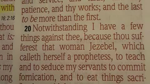 To the angel of the church in Thyatira