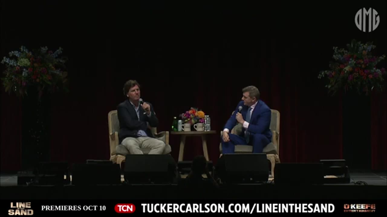 Tucker Carlson and James O’Keefe: “Line in the Sand” Trailer Premiere LIVE from Forth Worth, TX