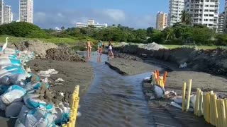 Trabajos en El Laguito