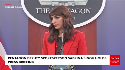 Pentagon Spox Responds Discussions On Israels Response To Iran- We Dont Seek War With Iran