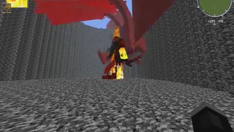 Minecraft Mob Battle Keiser Ghidroah vs Destoroyah