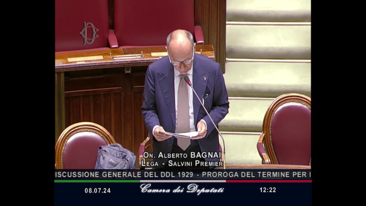 🔴 On. Alberto Bagnai: proroga termine per riordino organico sistema tributario mediante testi unici.