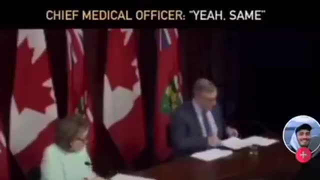 NWO #2: Ontario Canada Chief Medical Officer & Chief Health Officer Say Whatever "They" Tell Them to Say