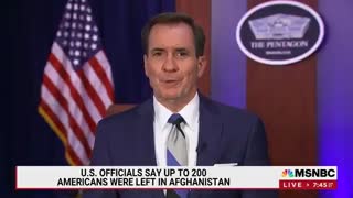 Pentagon Spox Gives SICKENING Excuse When Asked About Stranded Americans