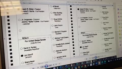 Voter Fraud GA