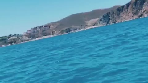 The Atlantic Ocean from Tifnit, Agadir, Morocco