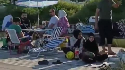 In Ostseebad, Germany, there are almost no Germans left and women almost