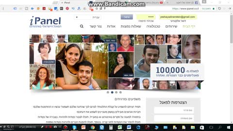 I panel ישעיה דינרשטיין ביזנס נט - סקרים בתשלום