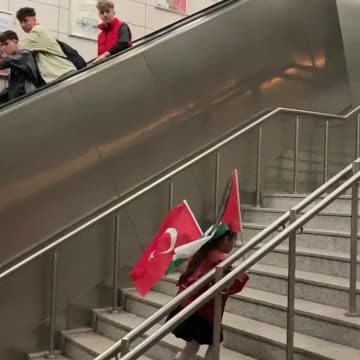 Kid from Turkey support Palestine
