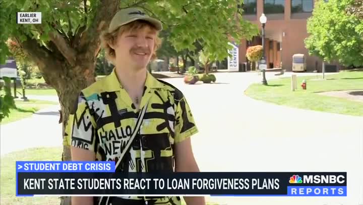 Student: Biden ‘Underdelivered,’ ‘He Promised Full Student Loan Forgiveness’