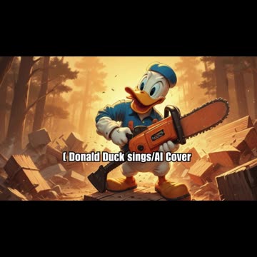 [Donald Duck sings/AI Cover] Chainsaw Man Opening Kenshi Yonezu 米津玄師 - KICK BACK